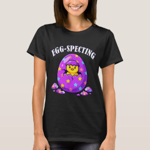 Funny Egg-Specting Easter Day Baby Announcement T-Shirt