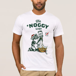 Funny Eggnog Lover Christmas Holiday Santa Gift T-Shirt
