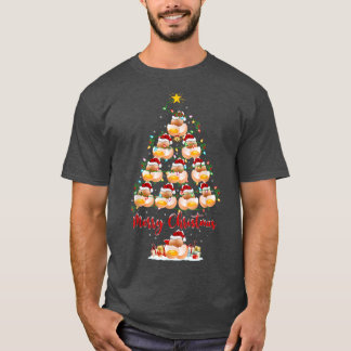 Funny Eggs Lover Xmas Matching Santa Eggs Christma T-Shirt
