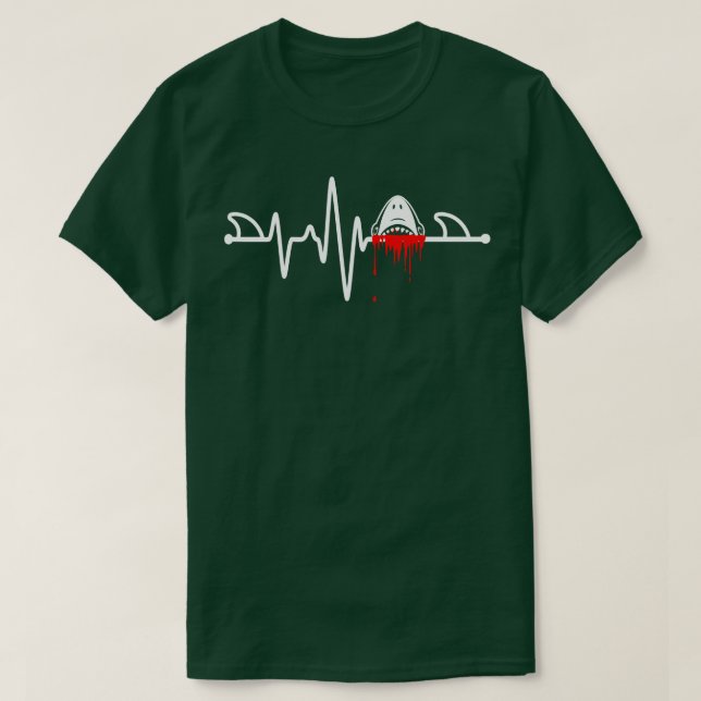 Funny EKG Attack Original T-Shirt (Design Front)