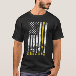 Funny Electrician Art Men Women Electrical Enginee T-Shirt