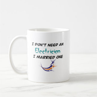 Funny Electrician coffee mug