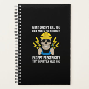Funny Electrician Gift  Electrical Engineer Planner