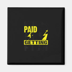 Funny Electrician Gift Electrical Power Lineman Me Magnet
