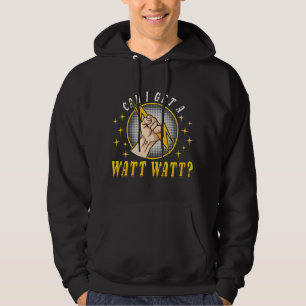 Funny Electrician Hourly Rate Electrical Electrici Hoodie