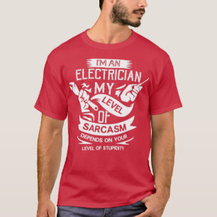 Funny Electrician Wireman Gift  T-Shirt