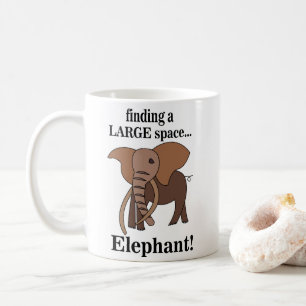 Funny Elephant Coffee Mug