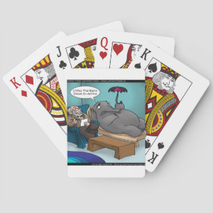 Funny Elephant In Therapy Cards Tees Gifts Etc