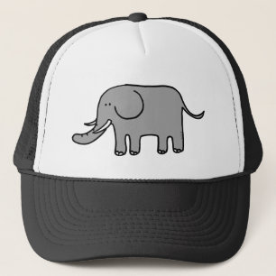 Funny elephant trucker hat