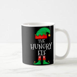 Funny Elf Family Christmas The Hungry Elf Sweater Coffee Mug
