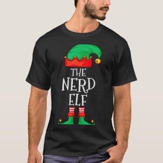 Funny Elf Family Christmas The Nerd Elf Sweater Me