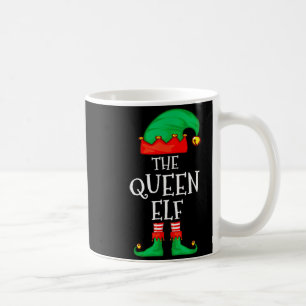 Funny Elf Family Christmas The Queen Elf Sweater M Coffee Mug