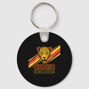 Funny Eloko Makasi Leopard Dr Congo Boys Vacay Key Ring