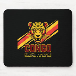 Funny Eloko Makasi Leopard Dr Congo Boys Vacay Mouse Pad