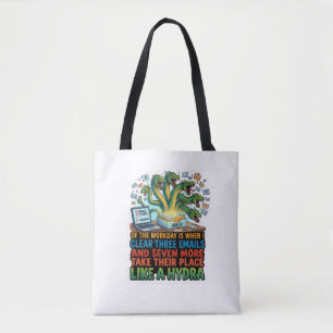 Funny Email Hydra Tote Bag