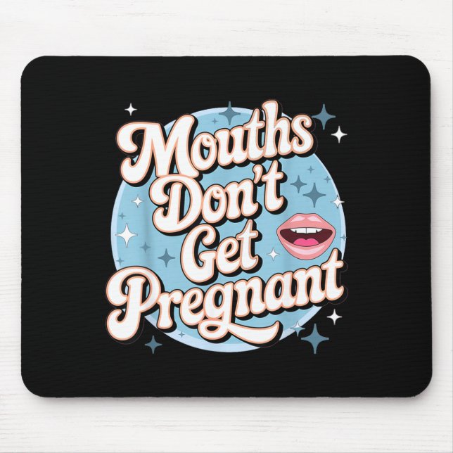 Funny Embarring Adult Humor Inappropriate Embarrin Mouse Pad (Front)