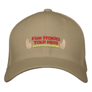 Funny Embroidered Fishing Hat