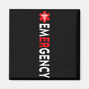 Funny Emergency Department Emergency Room Nurse ER Magnet