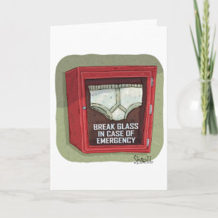 Funny Emergency Underpants Card