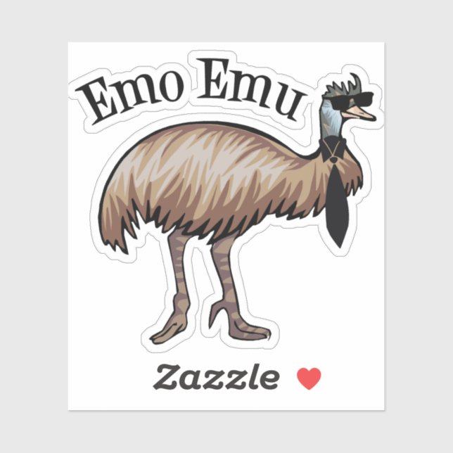 Funny Emo Emu (Sheet)