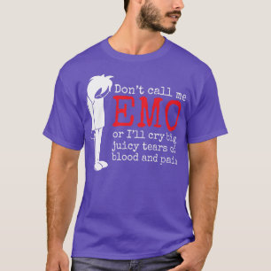 Funny Emo Shirt for Boys Emo Alt Clothing Emocore