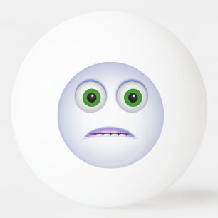 Funny Emoji Ping Pong Ball