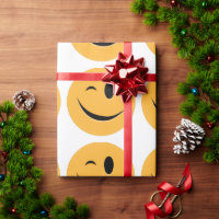 Funny Emoji Wink Smile Laugh Yellow Face