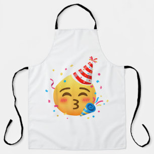 Funny Emoticon Party Apron