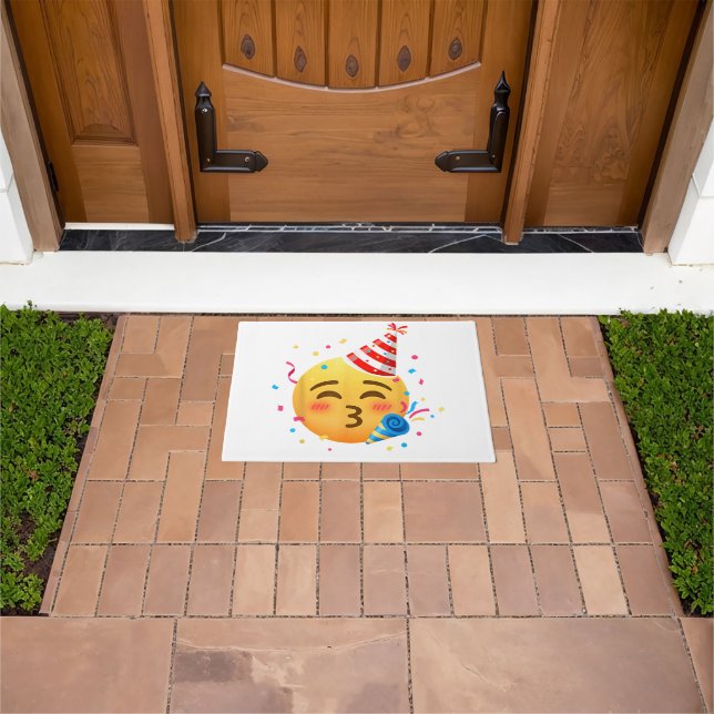Funny Emoticon Party Doormat (Outdoor)