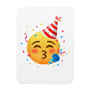 Funny Emoticon Party Magnet