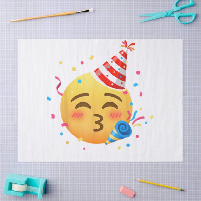 Funny Emoticon Party Tissue Paper (Craft)