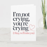Funny Emotional Coworker Farewell Quote