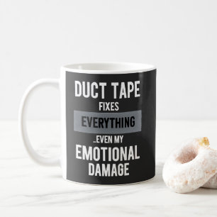 Funny Emotional Damage - Dark Dry Humor Graphic Coffee Mug
