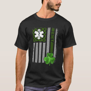 Funny EMS EMT Paramedic Gift St Patricks Days T-Shirt