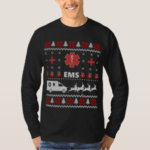 Funny EMS Paramedical Ugly Christmas Sweater Gift