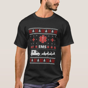 Funny EMS Paramedical Ugly Christmas Sweater Gift
