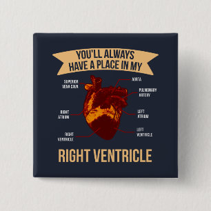 Funny EMT Paramedic Pun Statement 15 Cm Square Badge
