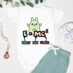 Funny Energy Baby Bodysuit<br><div class="desc">Looking for the ideal baby shower gift for your friend, close relative or for your wife? You or your wife work in the field science and physics and would love to welcome this new baby scientist in your household? This baby bodysuit design might suit what you have been looking for!...</div>