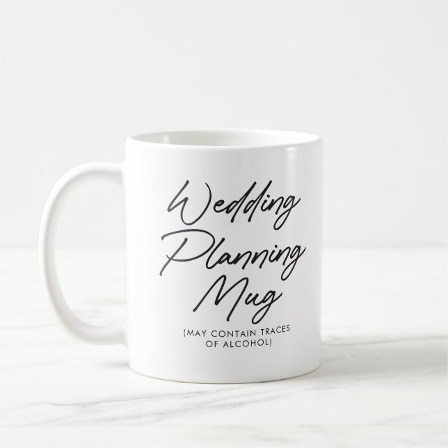 Funny Engagement Wedding Planning Mug Future Mrs (Left)