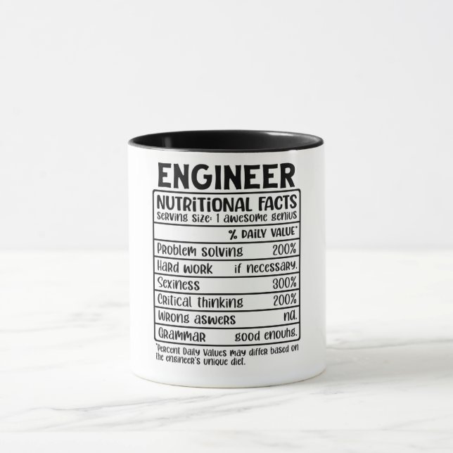 Funny Engineer Mug (Center)