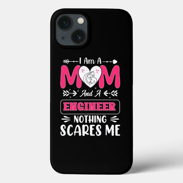 Funny Engineer Mum, Engineer Mum Case-Mate iPhone Case (Back)
