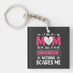 Funny Engineer Mum, Engineer Mum Key Ring
