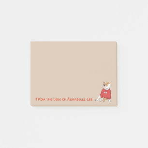 Funny English Bulldog Post-it Notes