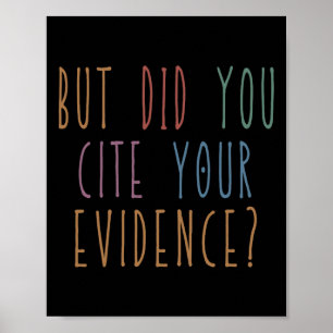 Funny English Teacher Back To School Poster