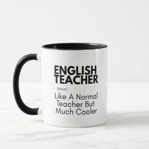 Funny English Teacher Gift Idea Mug