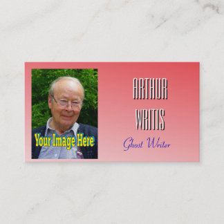 Funny Entertainer Business Card