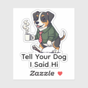 Funny Entlebucher Mountain Business Suit Coffee