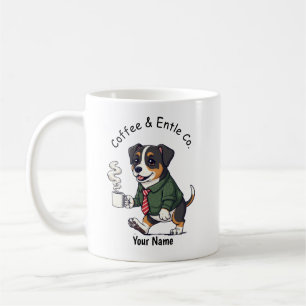 Funny Entlebucher Mountain Business Suit Coffee  Mug
