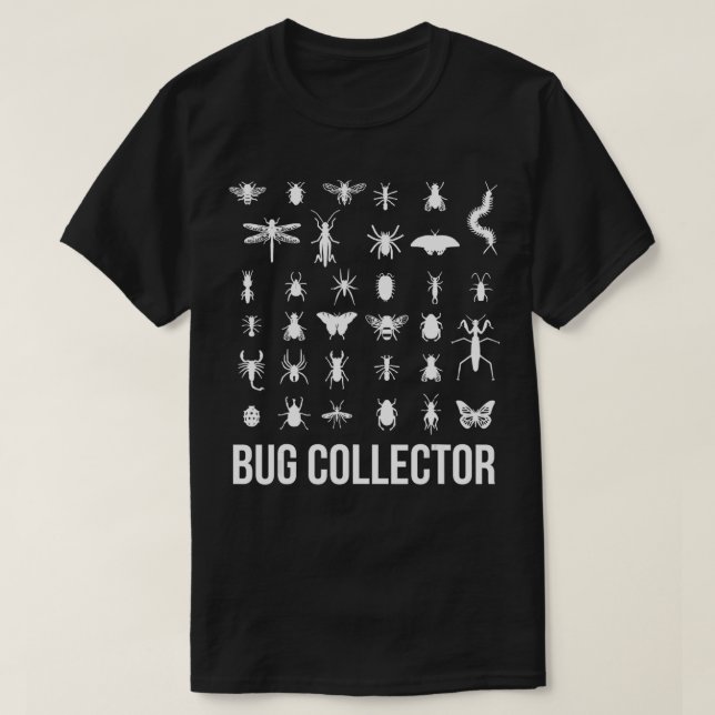 Funny Entomology Bug Collector Beetle Collection I T-Shirt (Design Front)