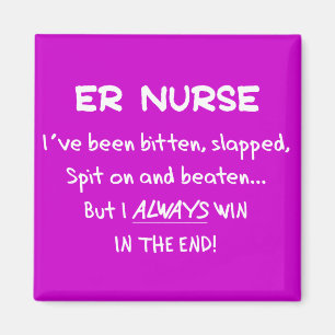 Funny ER Nurse Gifts Magnet